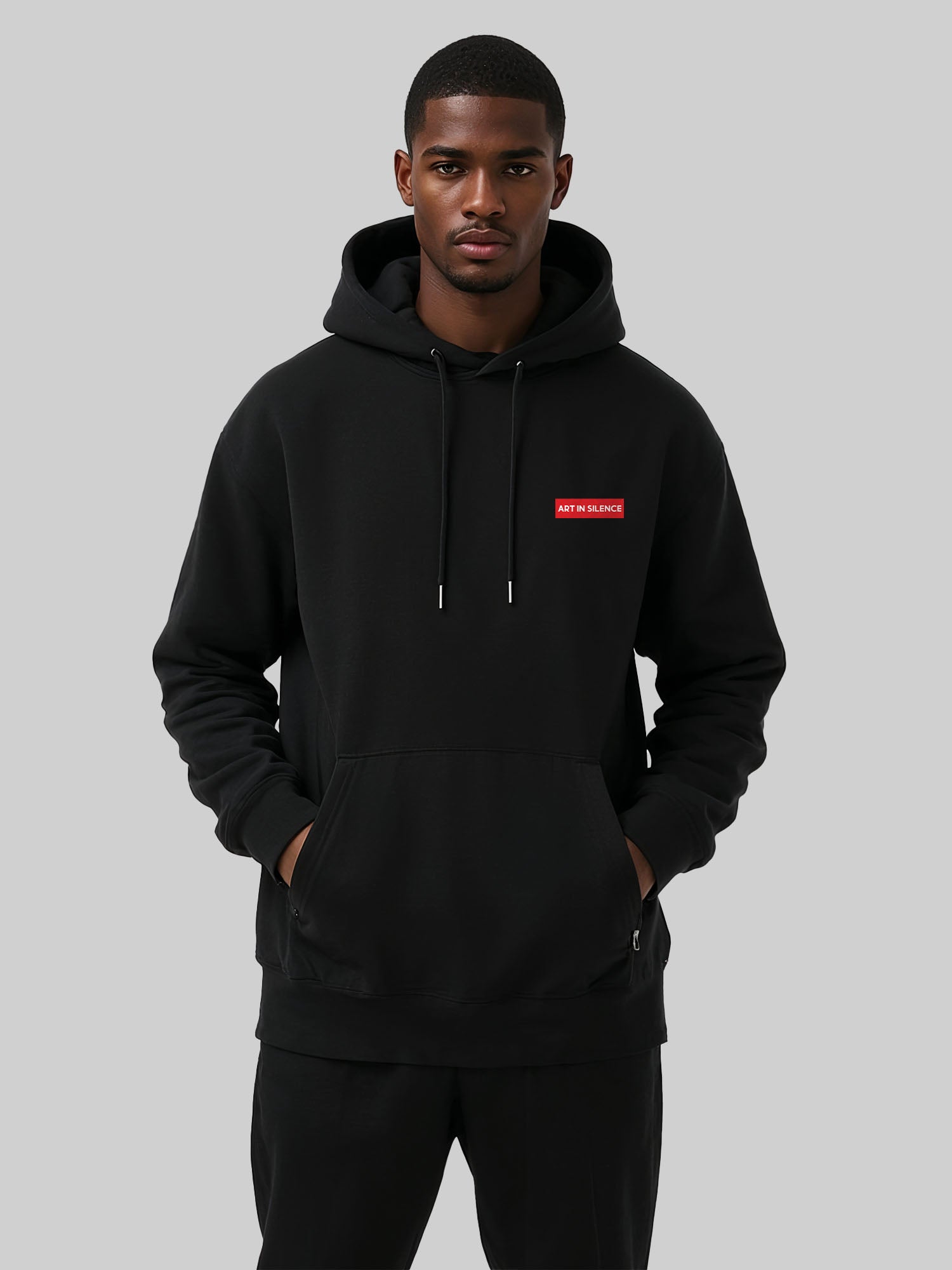 ART IN SILENCE OVERSIZED HOODIE