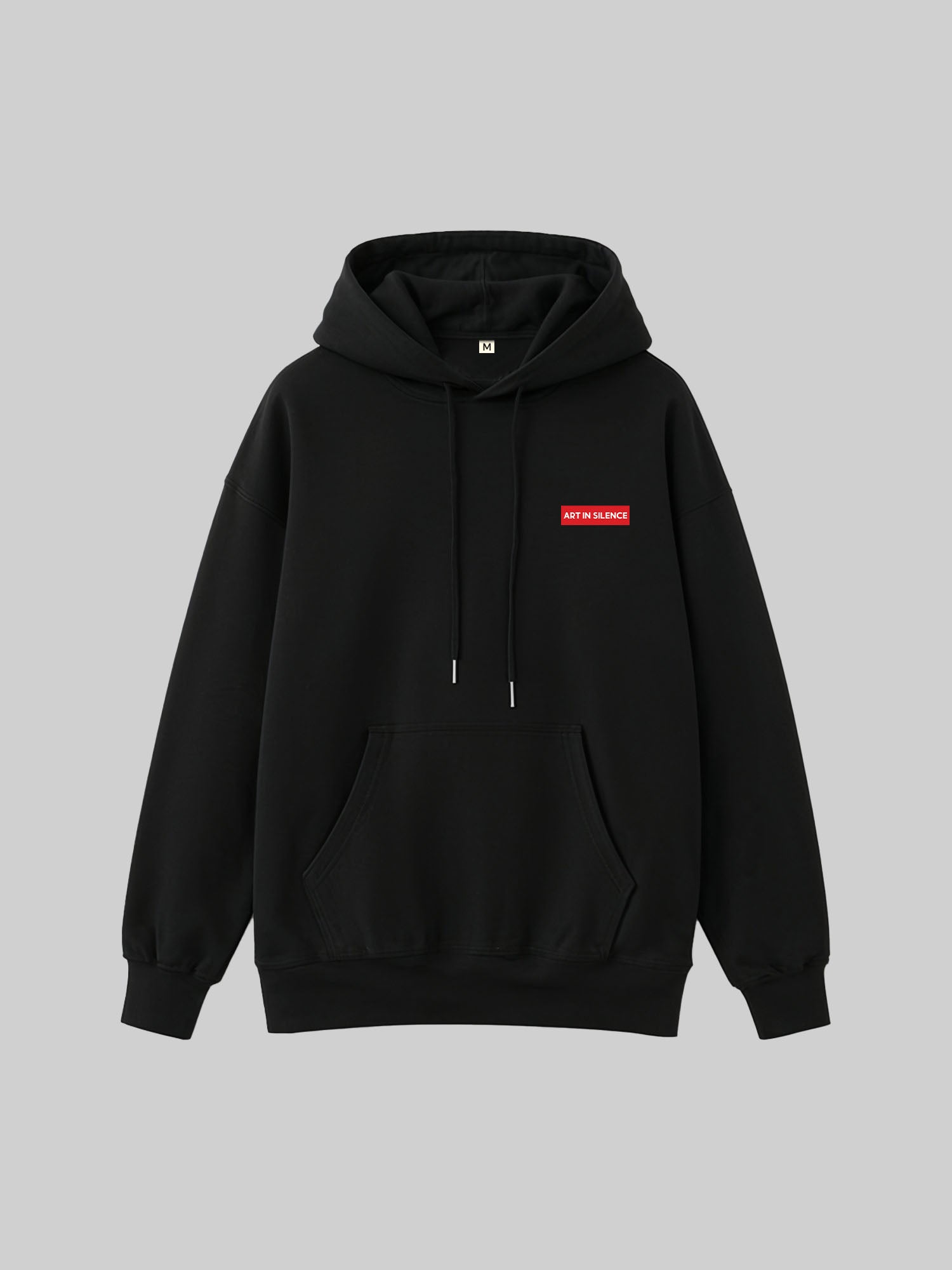 ART IN SILENCE OVERSIZED HOODIE