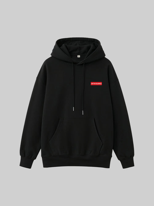 ART IN SILENCE OVERSIZED HOODIE