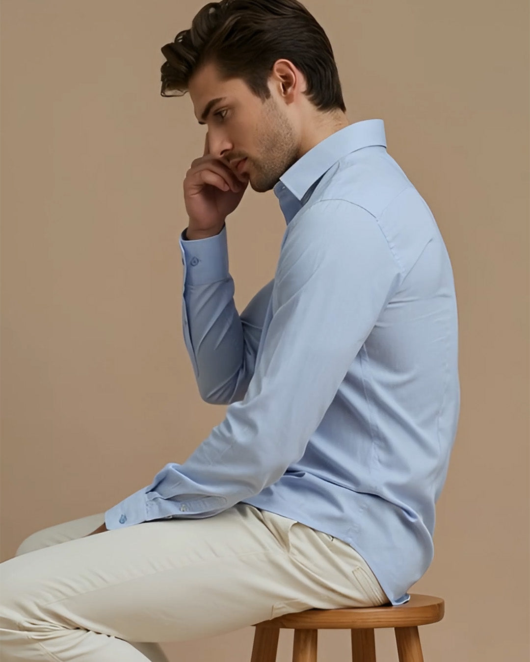 GO OXFORD SHIRT - LIGHT BLUE
