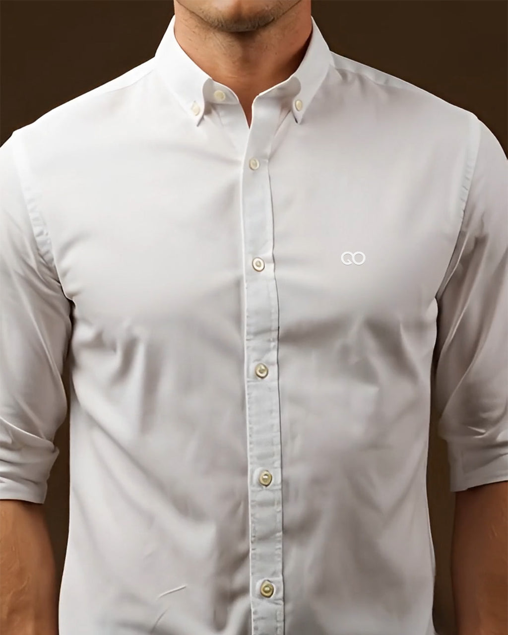 GO OXFORD SHIRT - WHITE (BUTTON DOWN)