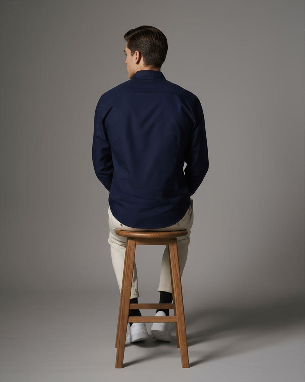 GO OXFORD SHIRT - NAVY