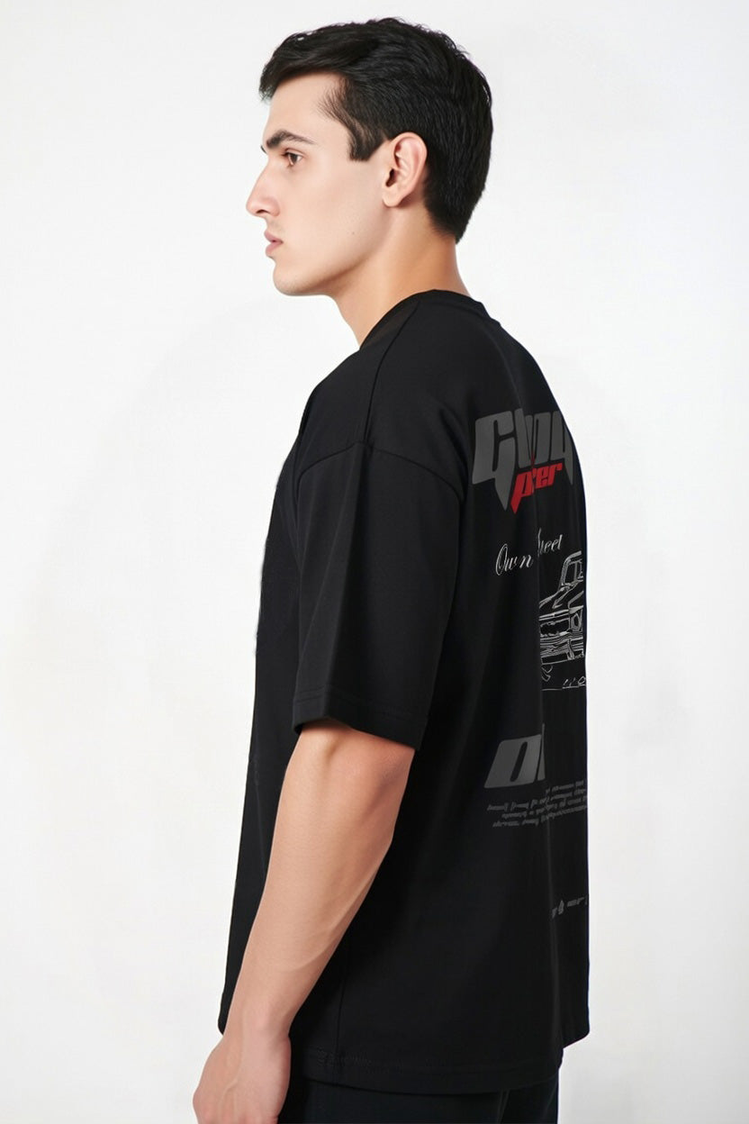 T SHIRT OVERSIZED FIT OVERDRIVE