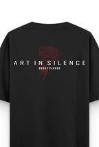 T SHIRT OVERSIZED FIT ART IN SILENCE